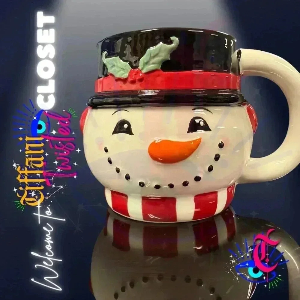 Festive Snowman Mug – Adorable Holiday Coffee Cup